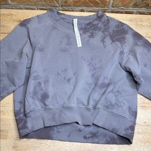 Lululemon Athletica Lavender Tie-Dye Sweatshirt